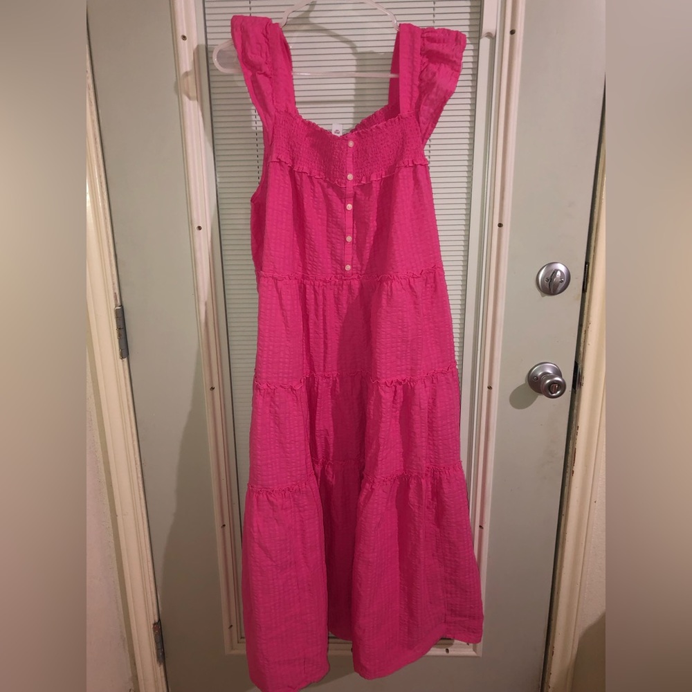 Old navy hot pink dress